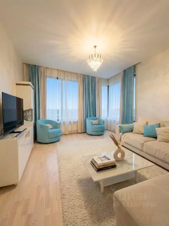 3-к кв. Москва Береговой проезд, 3 (85.0 м) - Фото 1