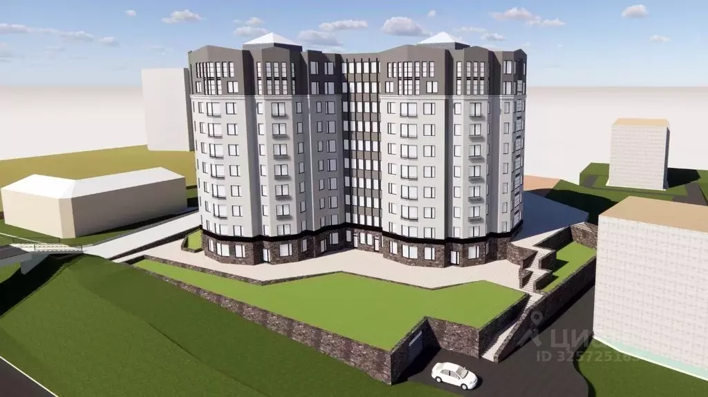 Студия Ленинградская область, Выборг ул. 2-я Южная, 4 (31.4 м) - Фото 2