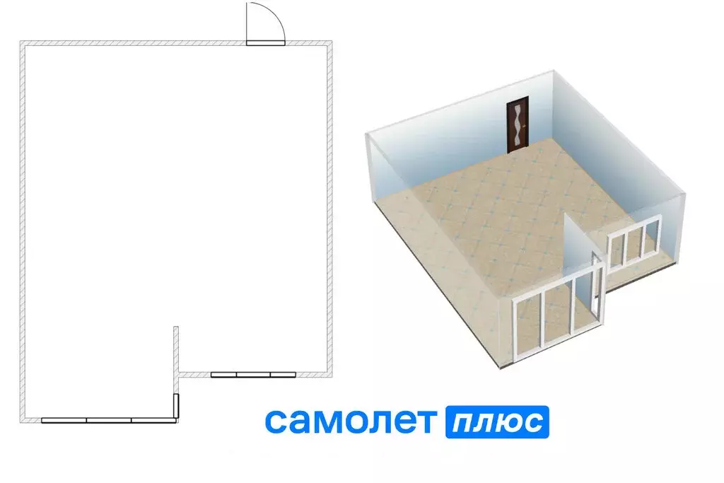 Квартира-студия: Кемерово, жилой район Лесная Поляна, жилой комплекс ... - Фото 0