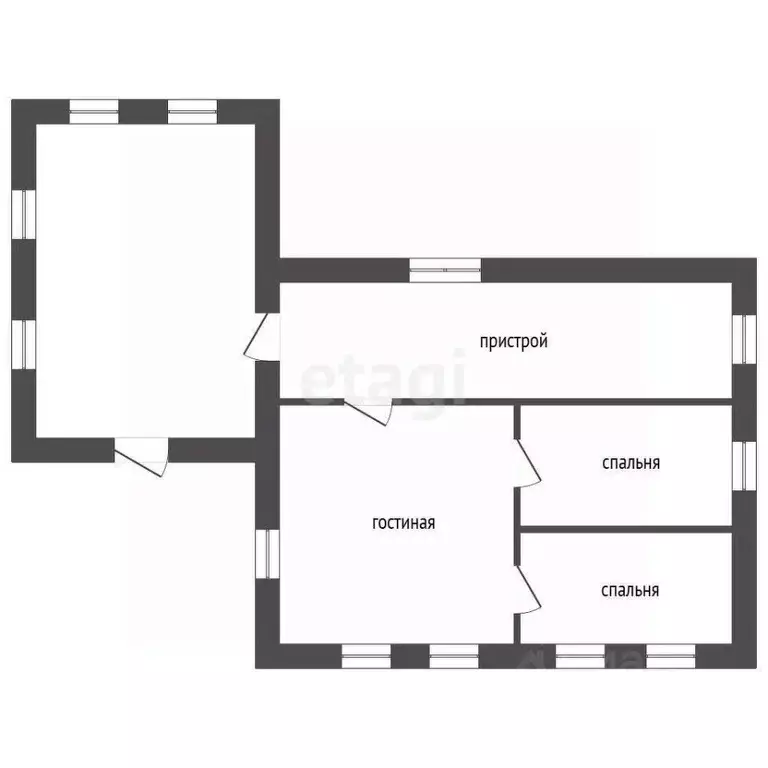Дом в Челябинская область, Пласт ул. Мичурина, 26 (49 м) - Фото 2