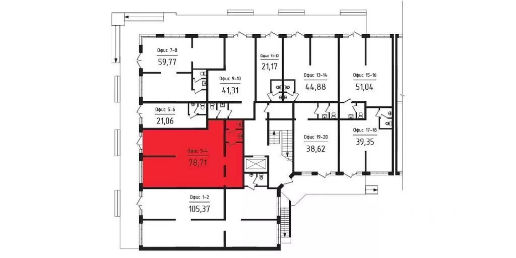 Офис в Адыгея, Майкоп Степная ул. (79 м) - Фото 2