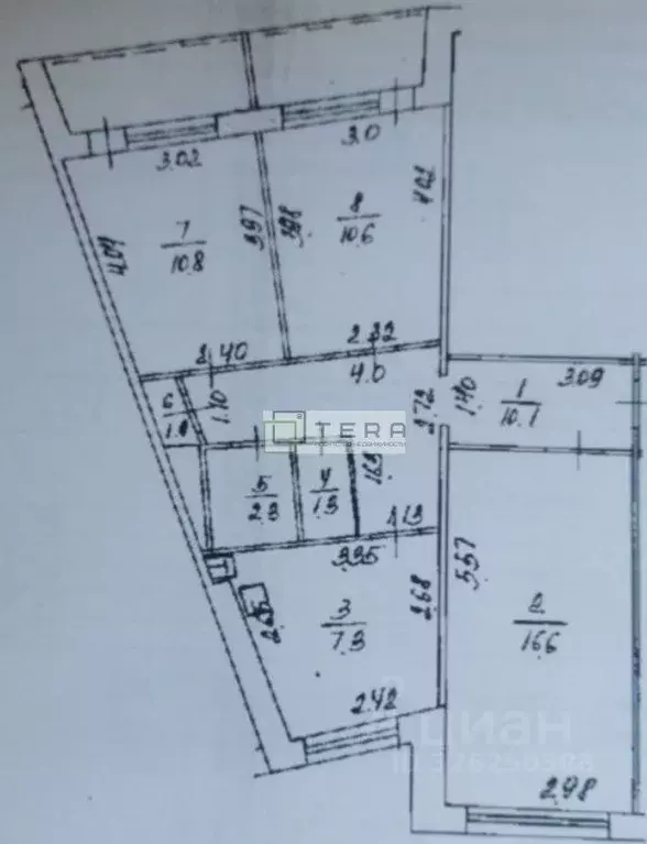 3-к кв. Башкортостан, Уфа ул. Рабкоров, 2/4 (60.0 м) - Фото 2