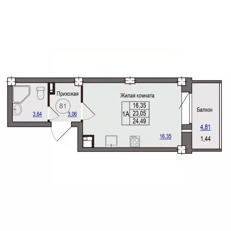 1-к кв. Псковская область, Псковский район, Завеличенская волость, д. ... - Фото 1