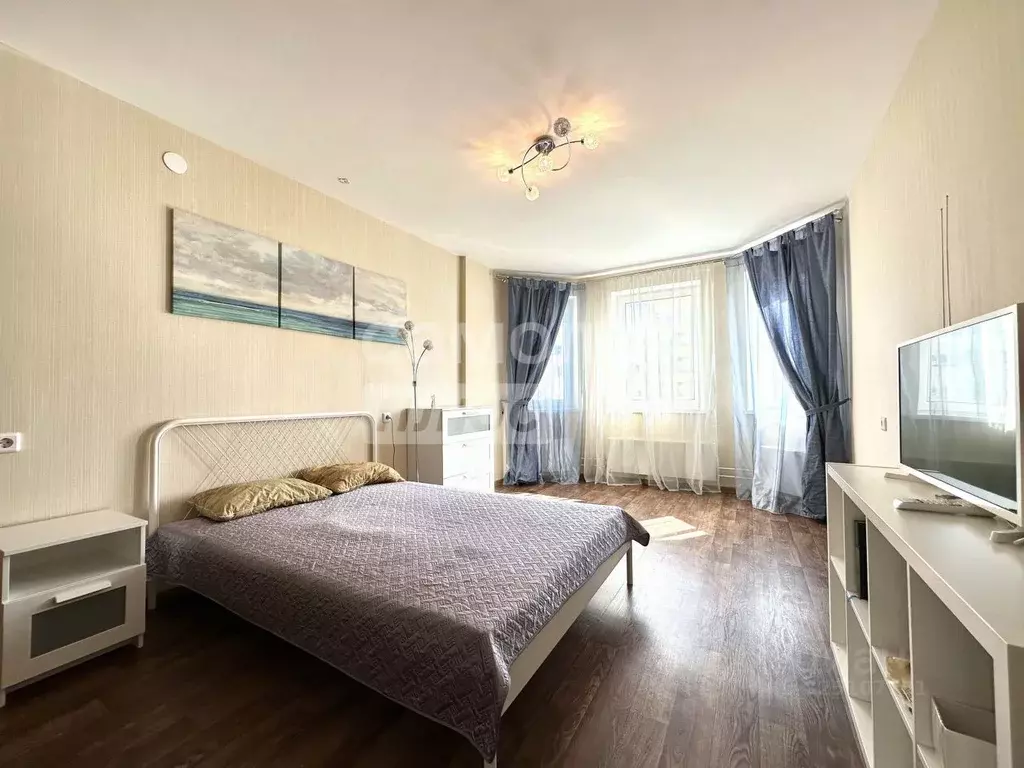 1-к кв. Нижегородская область, Нижний Новгород ул. академика Сахарова, ... - Фото 2