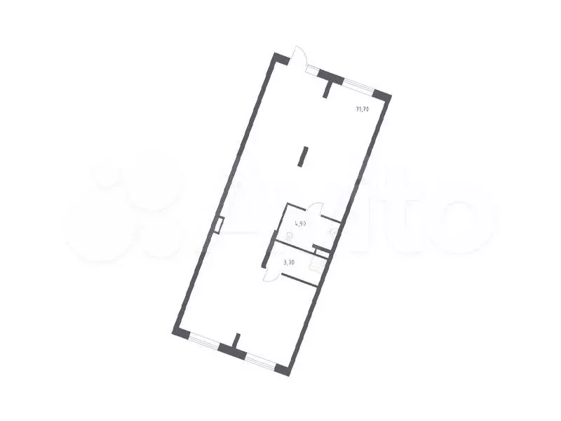 Продам помещение свободного назначения, 80.3 м - Фото 0