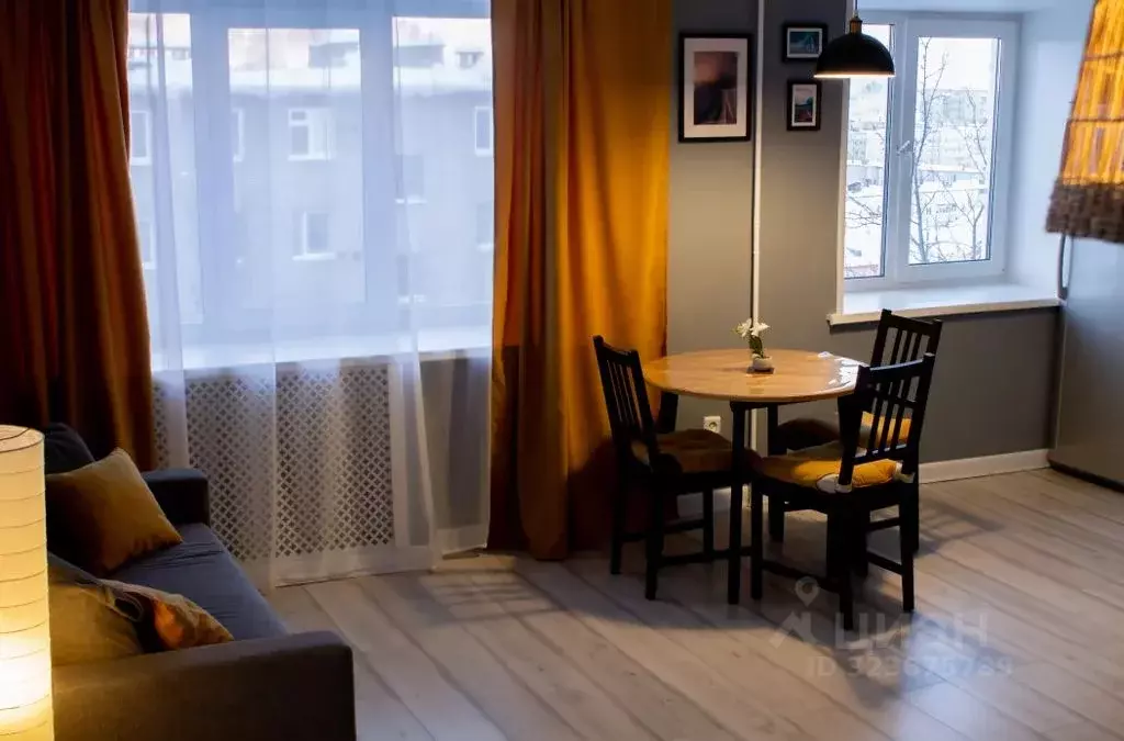 1-к кв. Мурманская область, Кировск ул. Мира, 18 (35.0 м) - Фото 1