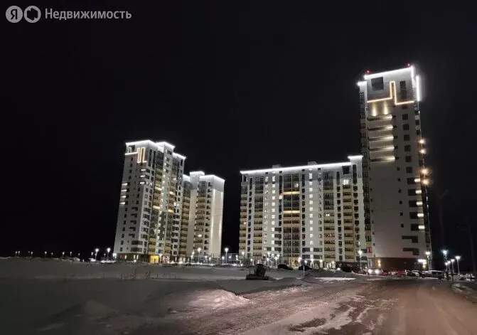 1-комнатная квартира: деревня Патрушева, улица Николая Гоголя, 1 (33.8 ... - Фото 1