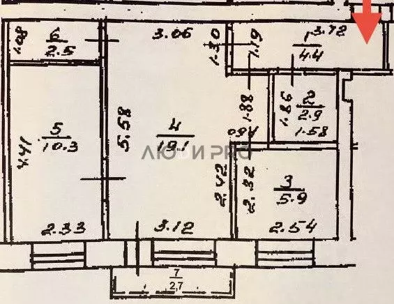 2-к кв. Башкортостан, Уфа ул. Рихарда Зорге, 32/3 (45.1 м) - Фото 2