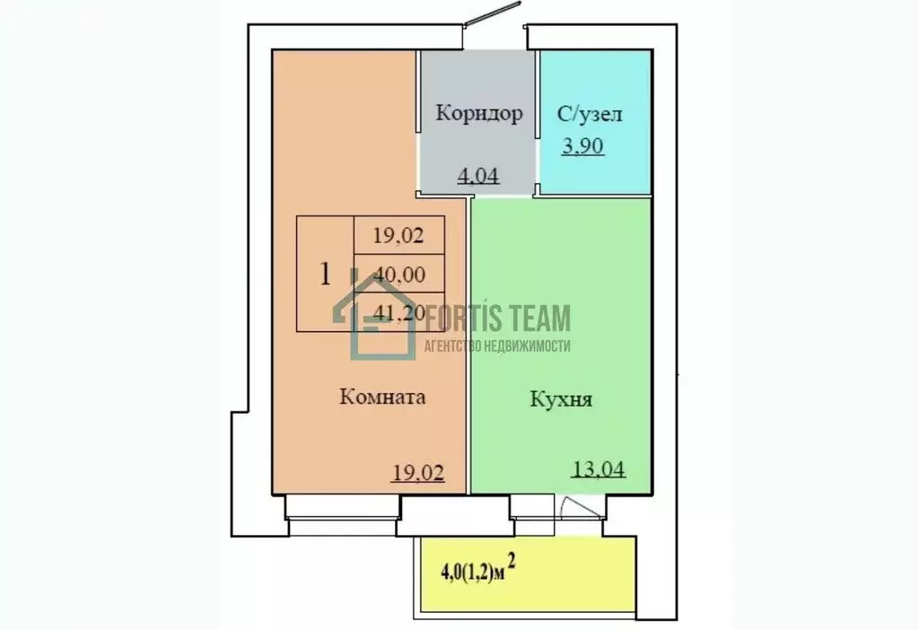 1-комнатная квартира: Ярославль, улица Белинского, 17А (41.2 м) - Фото 0