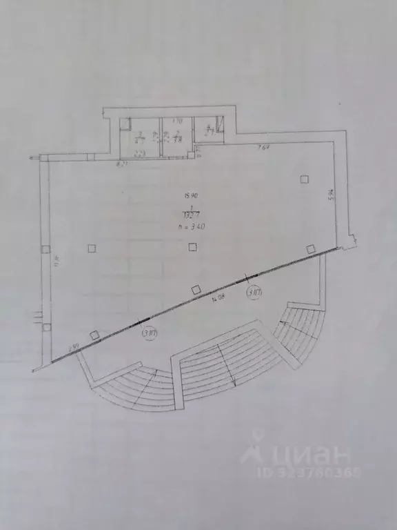 Торговая площадь в Омская область, Омск просп. Карла Маркса, 29А (143 ... - Фото 1