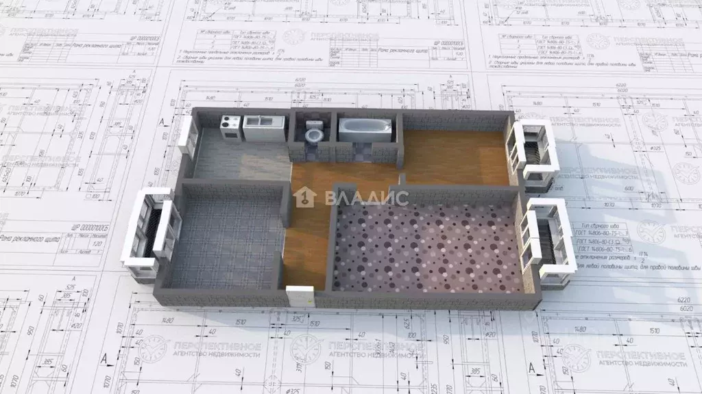 3-к кв. Иркутская область, Ангарск 12А мкр, 7 (82.0 м) - Фото 2