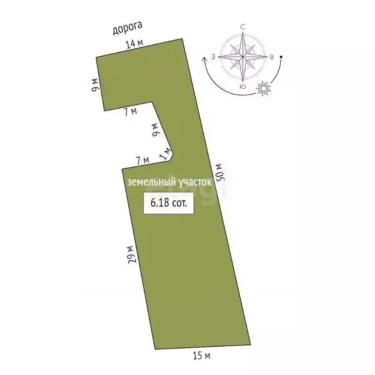 Дом в Забайкальский край, Чита № 6 Заимка СНТ, 12 (15 м) - Фото 1