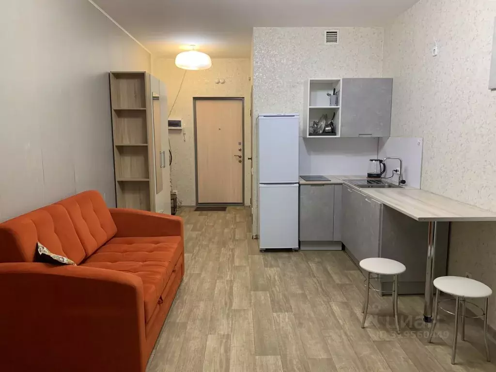 Студия Санкт-Петербург Парашютная ул., 34 (27.0 м) - Фото 0