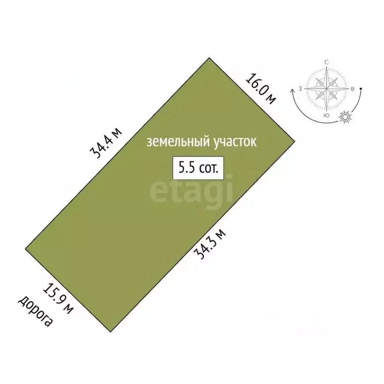 Участок в Ростовская область, Аксайский район, Щепкинское с/пос, пос. ... - Фото 2
