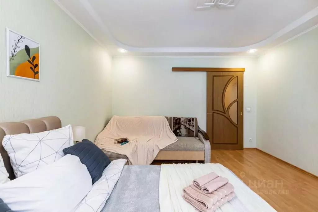 1-к кв. Татарстан, Казань Чистопольская ул., 64 (37.0 м) - Фото 1