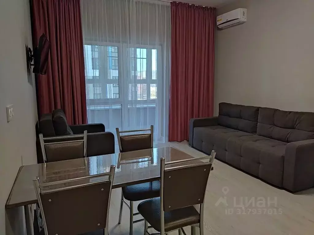 Студия Краснодарский край, Новороссийск ул. Матвейкина, 1Ак3 (28.0 м) - Фото 0