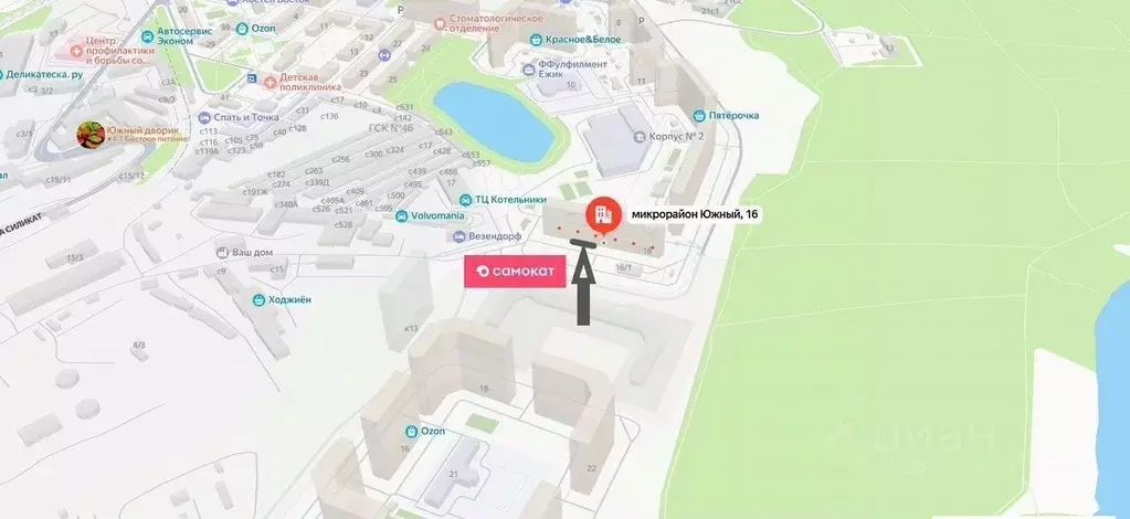 Помещение свободного назначения в Московская область, Котельники Южный ... - Фото 1