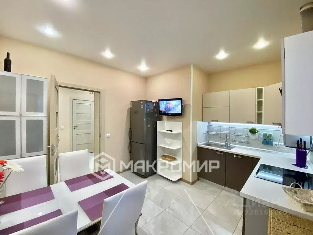 2-к кв. Ленинградская область, Мурино Всеволожский район, аллея ... - Фото 1