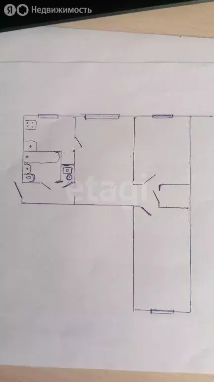 3-комнатная квартира: Новосибирск, улица Котовского, 25/1 (56 м) - Фото 0