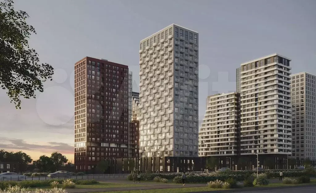 2-к. квартира, 64,2 м, 21/23 эт. - Фото 1