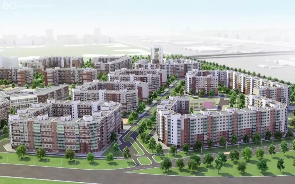 3-комнатная квартира: Красноярск, Северное шоссе, 48А (91 м) - Фото 1