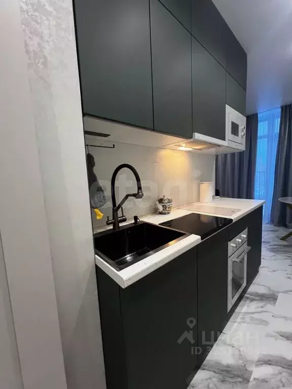 Студия Тюменская область, Тюмень ул. Первооткрывателей, 9 (25.0 м) - Фото 1