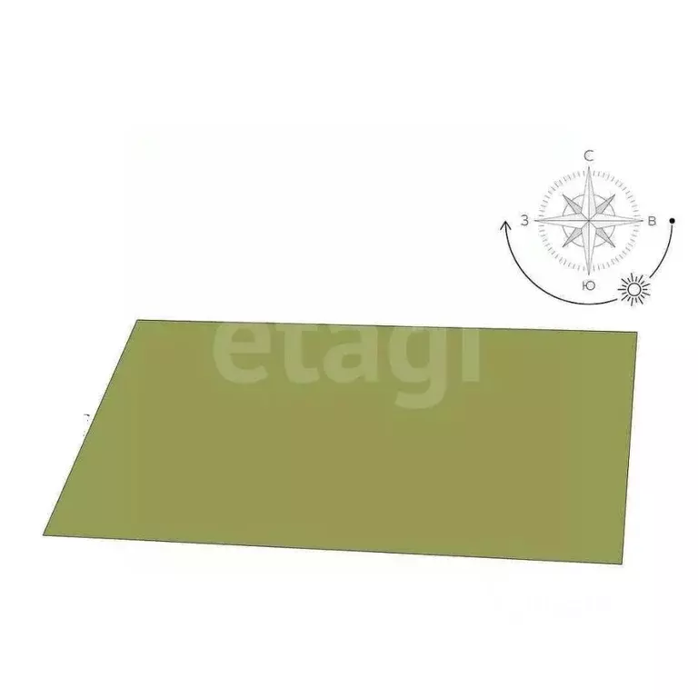 Участок в Крым, Сакский район, Молочненское с/пос, с. Витино  (6.0 ... - Фото 2