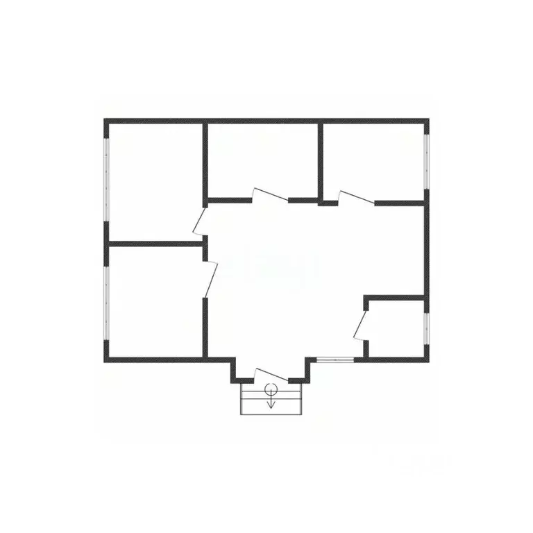 Дом в Белгородская область, Корочанский район, Мелиховское с/пос, с. ... - Фото 2