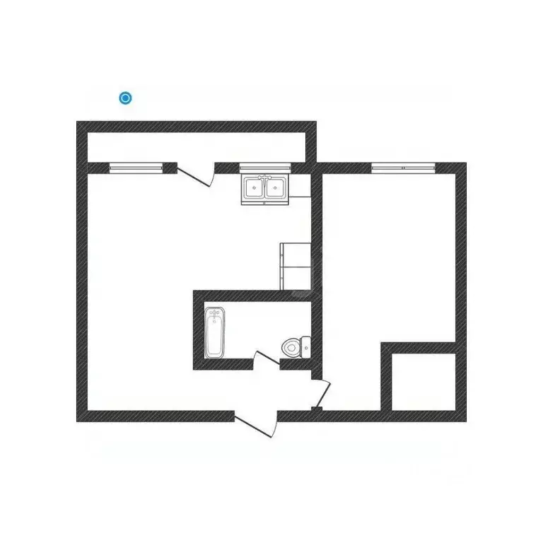 2-к кв. Алтайский край, Бийск ул. Владимира Ленина, 236 (43.3 м) - Фото 2