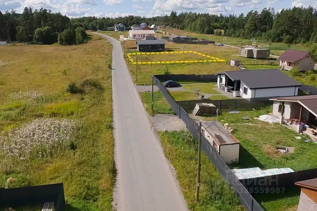 Участок в Ленинградская область, Приозерский район, пос. Сосново  ... - Фото 1