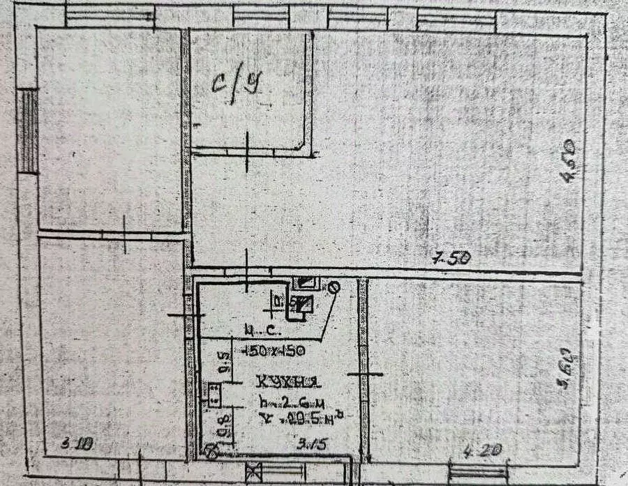 Дом в Воронежская область, Верхнехавский район, с. Углянец ул. ... - Фото 2