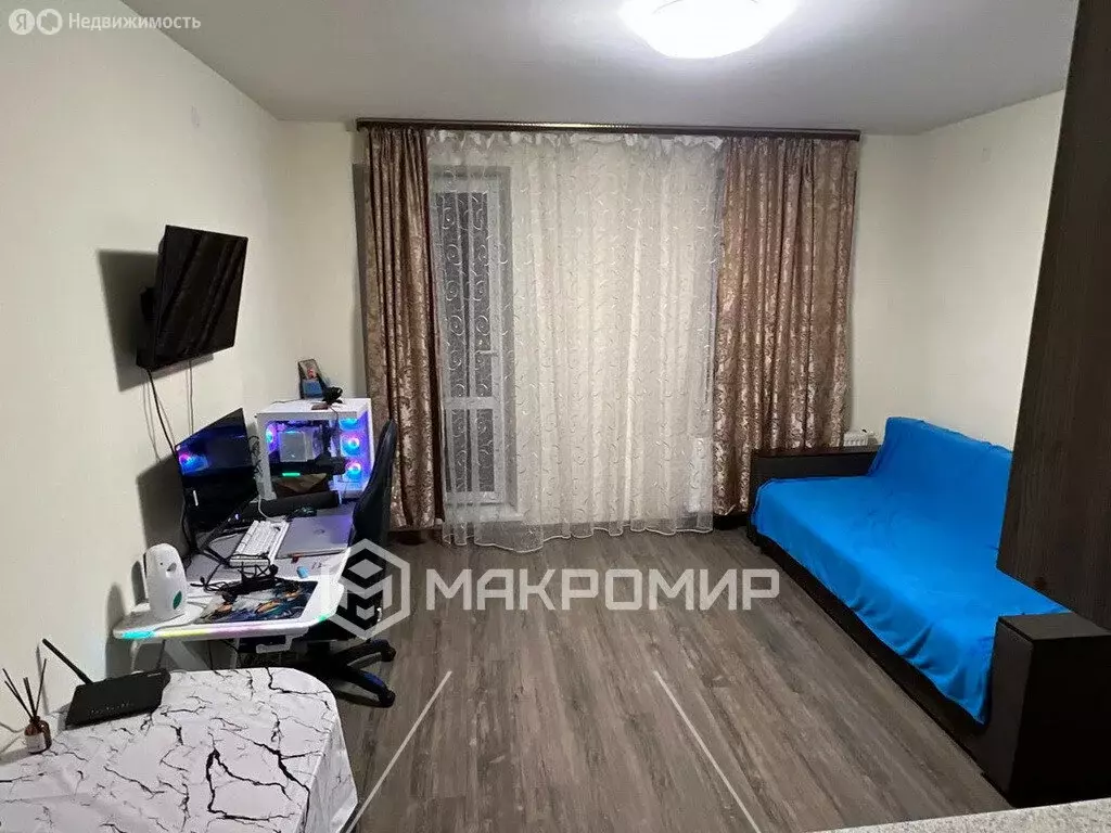 Квартира-студия: Виллозское городское поселение, посёлок Новогорелово, ... - Фото 1