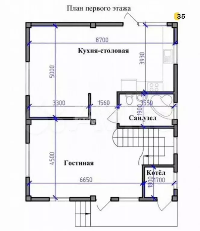 Дом 180 м на участке 3 сот. - Фото 0