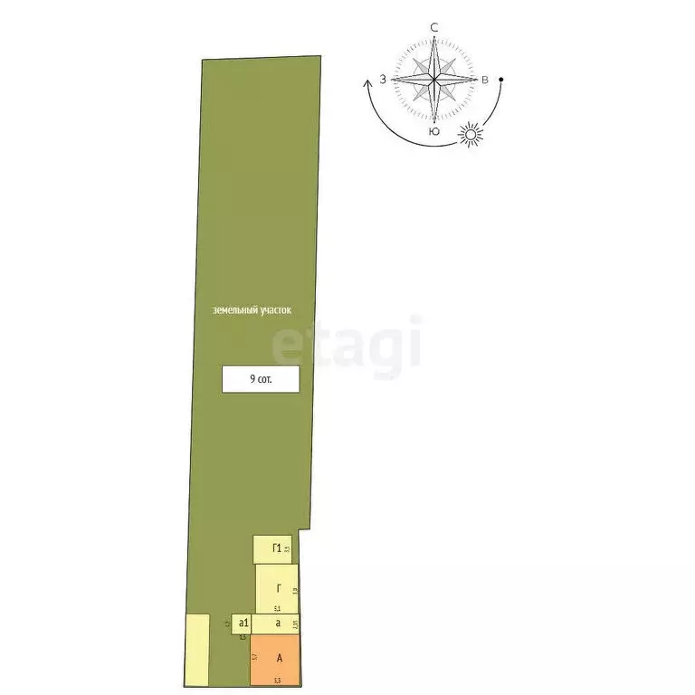 Дом в Касли, улица Энгельса (18.7 м) - Фото 1