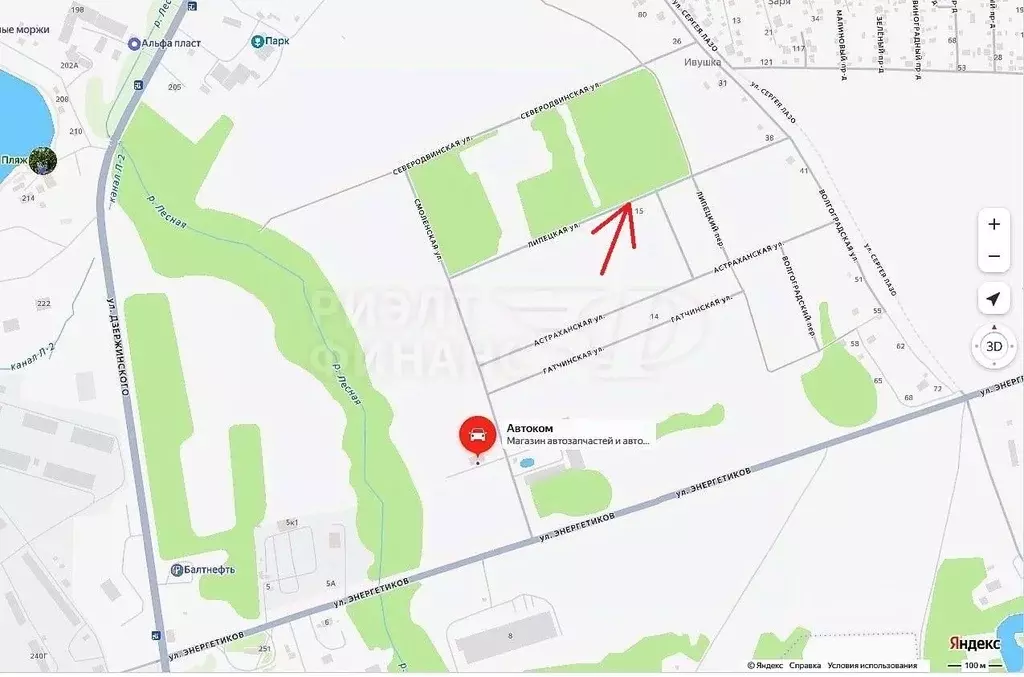 Участок в Калининградская область, Калининград ул. Липецкая (6.0 сот.) - Фото 2