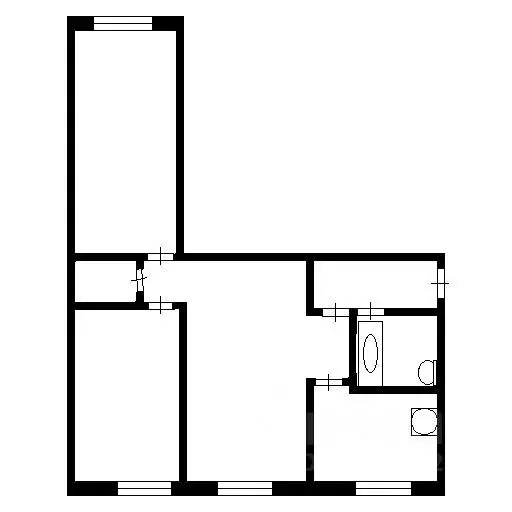 3-к кв. Новосибирская область, Новосибирск ул. Державина, 42 (60.0 м) - Фото 1