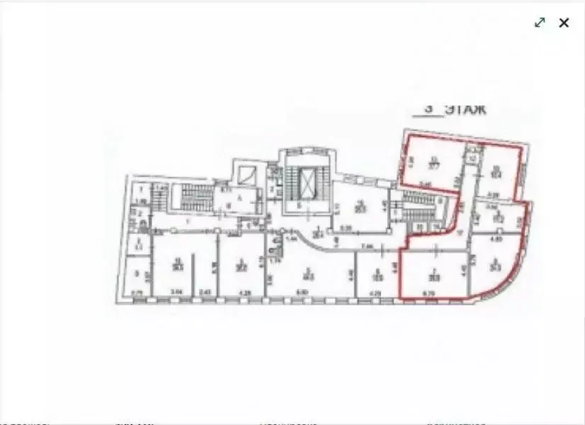 Помещение свободного назначения в Москва ул. Покровка, 33 (133 м) - Фото 2