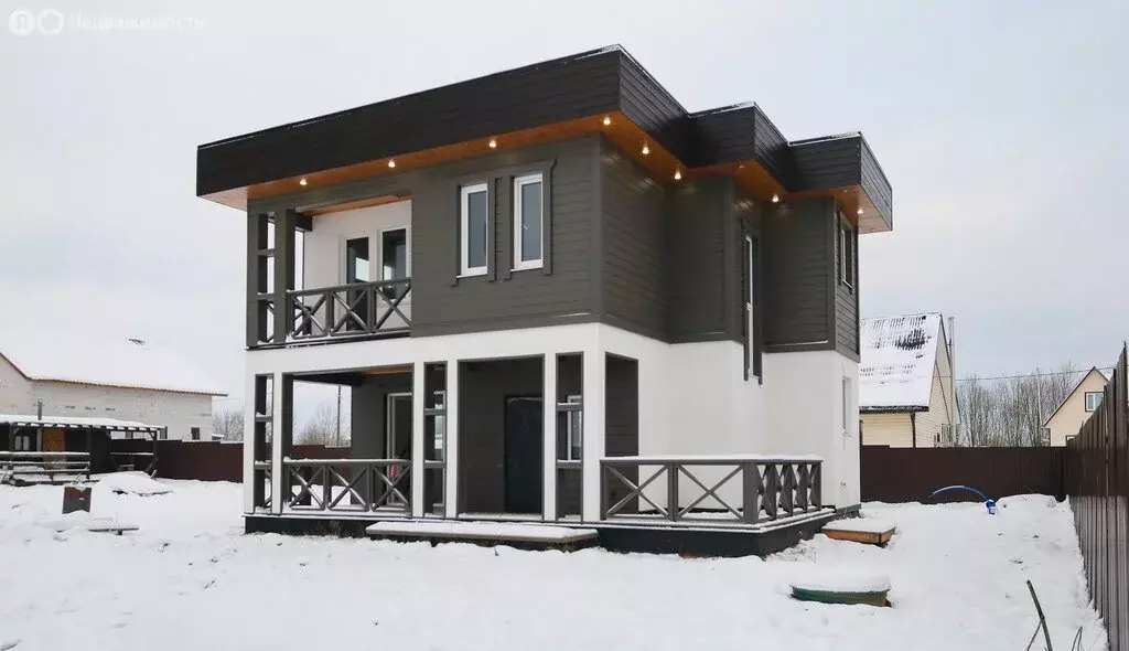 Дом в Ропшинское сельское поселение, ДНП Ропшинские горки, улица ... - Фото 1