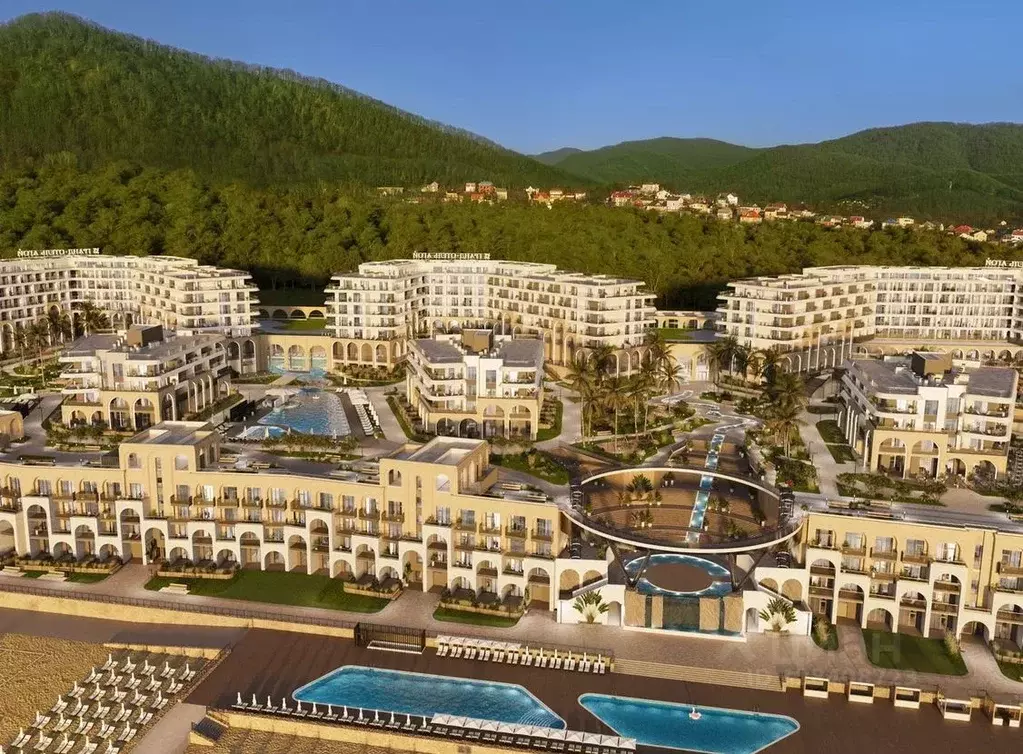 Студия Краснодарский край, Сочи Курортный просп., 86к9 (29.0 м) - Фото 2