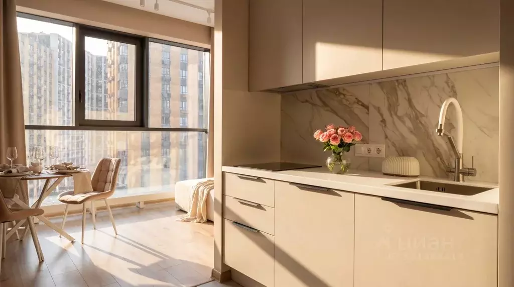 Студия Москва Михалковская ул., 50 (24.6 м) - Фото 2