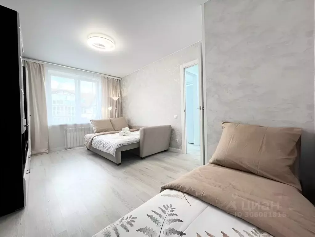 1-к кв. Калужская область, Калуга ул. Андрея Алешина, 2к1 (33.0 м) - Фото 2