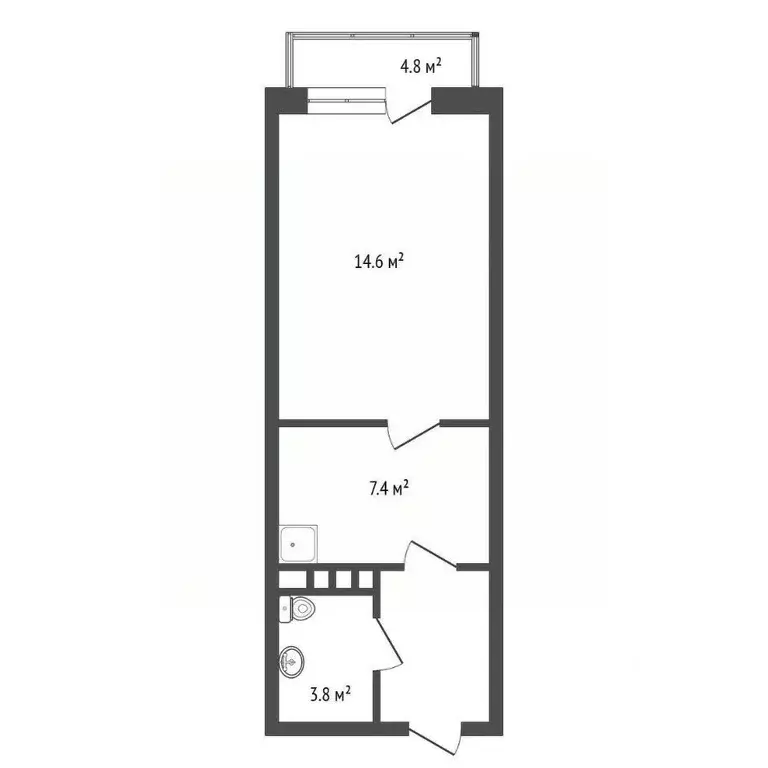 1-к кв. Красноярский край, Красноярск просп. Машиностроителей, 35 ... - Фото 1