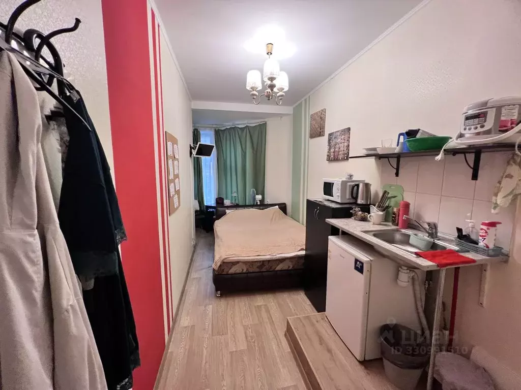 Студия Санкт-Петербург ул. Марата, 30 (16.78 м) - Фото 1