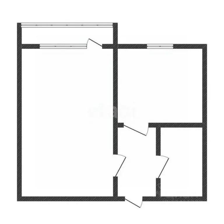 1-к кв. Белгородская область, Белгород Нагорная ул., 25а (56.0 м) - Фото 2