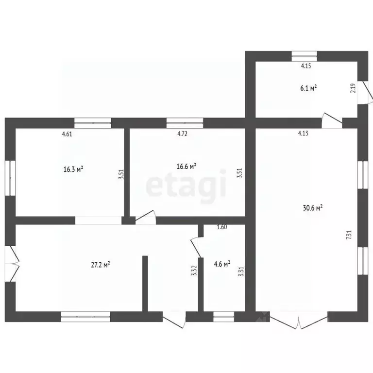 Дом в Забайкальский край, Читинский район, с. Шишкино ул. Надежная, 13 ... - Фото 2