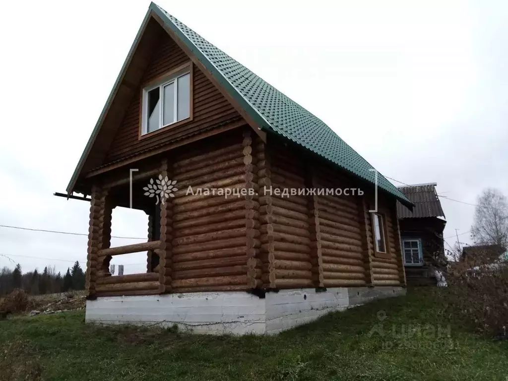 Дом в Томская область, Томский район, Богашевское с/пос, д. Белоусово ... - Фото 0