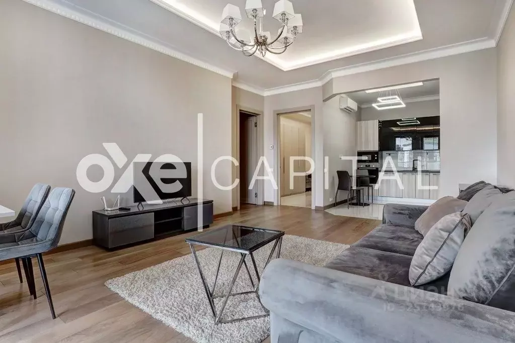 2-к кв. Москва 1-й Смоленский пер., 21 (100.0 м) - Фото 1