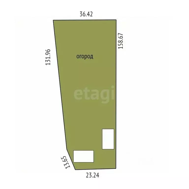 Участок в Липецкая область, Краснинский муниципальный округ, д. ... - Фото 2