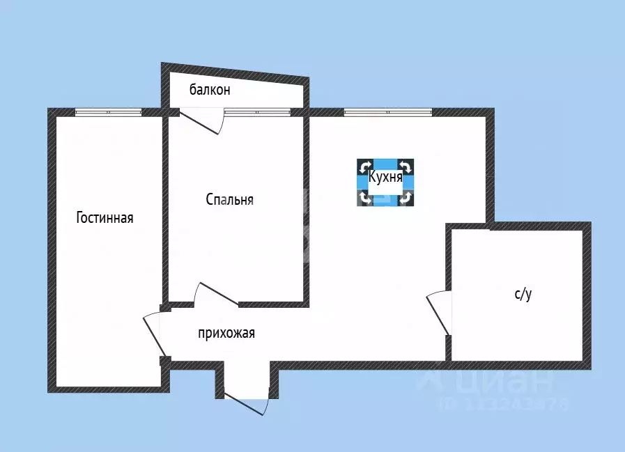 2-к кв. Дагестан, Махачкала ул. Хаджи Булача, 16 (63.0 м) - Фото 2