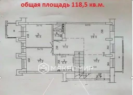 Офис в Новосибирская область, Новосибирск Ядринцевская ул., 54 (119 м) - Фото 1